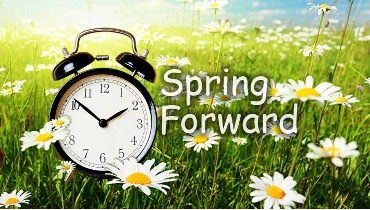 Spring Forward, a clock.
