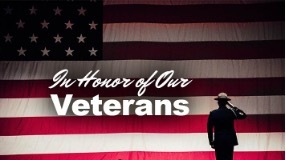In Honor of Our Veterans, The American Flag